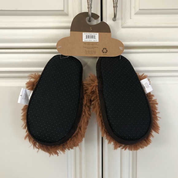 🫎 NWT Lazy One kids Moose Critter slippers - Picture 5 of 10